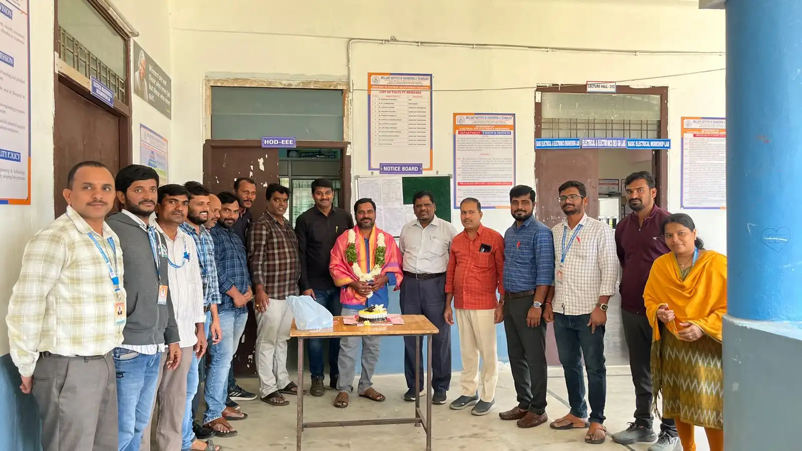 Mr. Nadam Lavudya has successfully completed his Ph.D 003