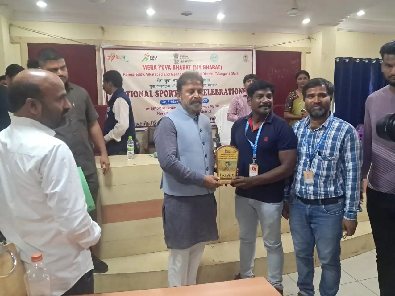 Mera Yuva Bharat National Sports Day – BRIL Volleyball Wins 🏆