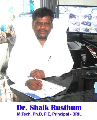 Principal BRIL — Dr. Shaik Rusthum