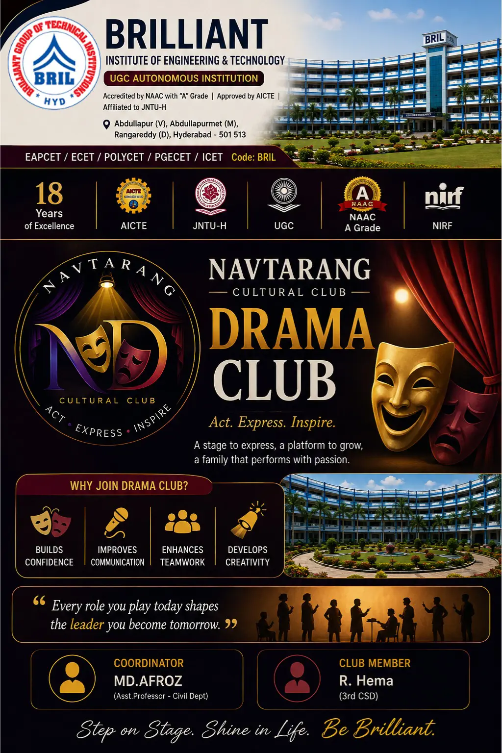 Drama Club - Navtarang BRIL