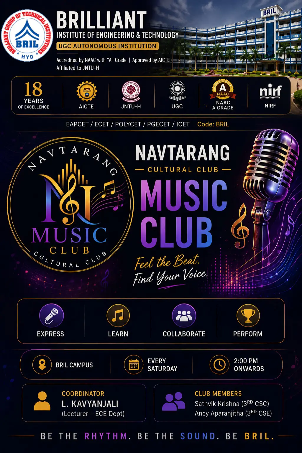 Music Club - Navtarang BRIL