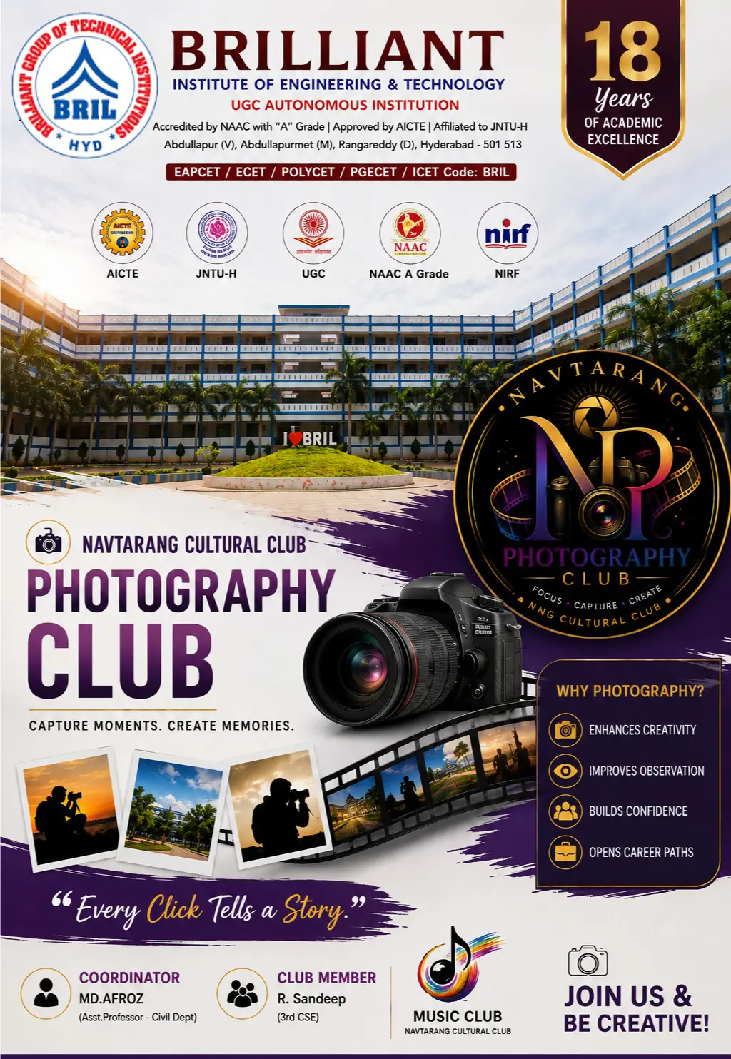 Photography Club - Navtarang BRIL